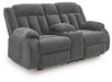 Observation Power Reclining Loveseat with Console - Hammers Furniture (MN)