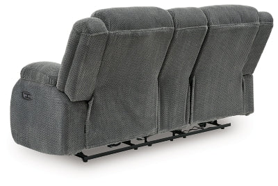 Observation Power Reclining Loveseat with Console - Hammers Furniture (MN)