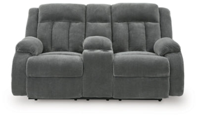 Observation Power Reclining Loveseat with Console - Hammers Furniture (MN)