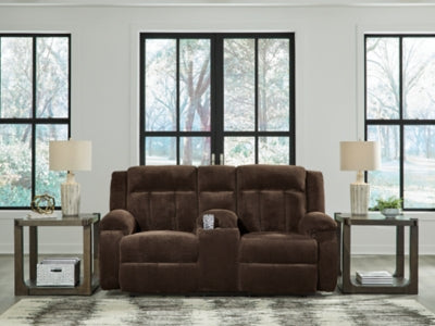 Observation Power Reclining Loveseat with Console - Hammers Furniture (MN)