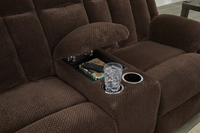Observation Power Reclining Loveseat with Console - Hammers Furniture (MN)