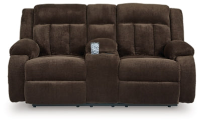 Observation Power Reclining Loveseat with Console - Hammers Furniture (MN)