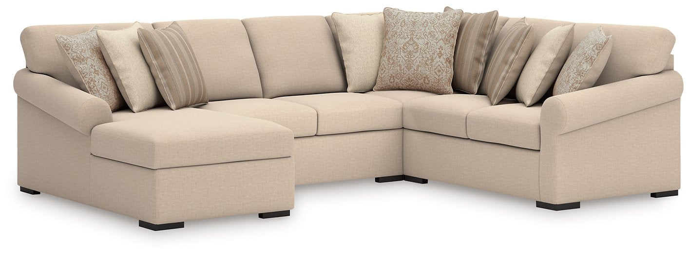 LadyMae Sectional with Chaise - Hammers Furniture (MN)
