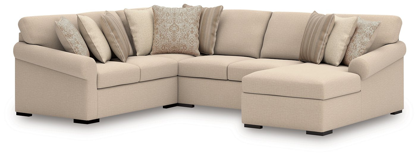 LadyMae Sectional with Chaise - Hammers Furniture (MN)