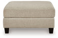 Steelwater Retreat Oversized Accent Ottoman - Hammers Furniture (MN)