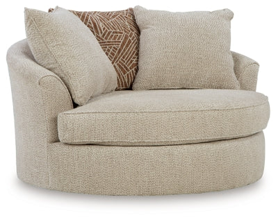 Steelwater Retreat Oversized Swivel Accent Chair - Hammers Furniture (MN)