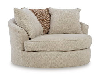 Steelwater Retreat Oversized Swivel Accent Chair - Hammers Furniture (MN)