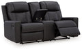 Mackmenville Reclining Loveseat with Console - Hammers Furniture (MN)