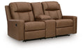 Mackmenville Reclining Loveseat with Console - Hammers Furniture (MN)
