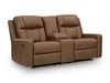 Mackmenville Reclining Loveseat with Console - Hammers Furniture (MN)