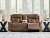Mackmenville Reclining Loveseat with Console - Hammers Furniture (MN)