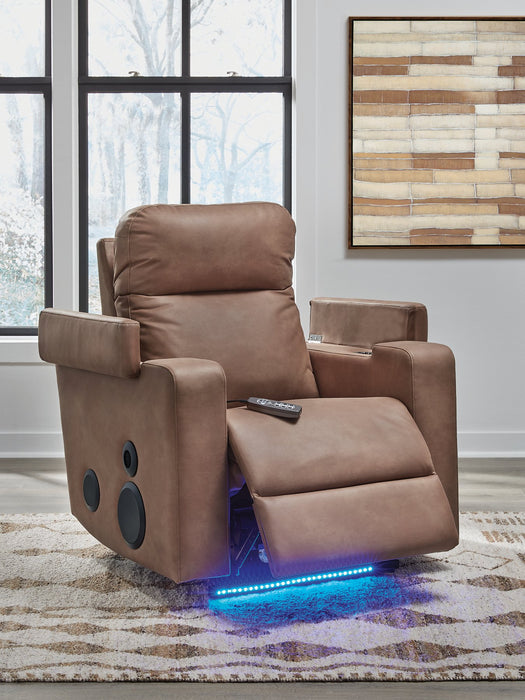 Lorrenton Power Glider Recliner with Audio System - Hammers Furniture (MN)