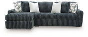 Midnight-Madness Sectional Sofa with Chaise - Hammers Furniture (MN)