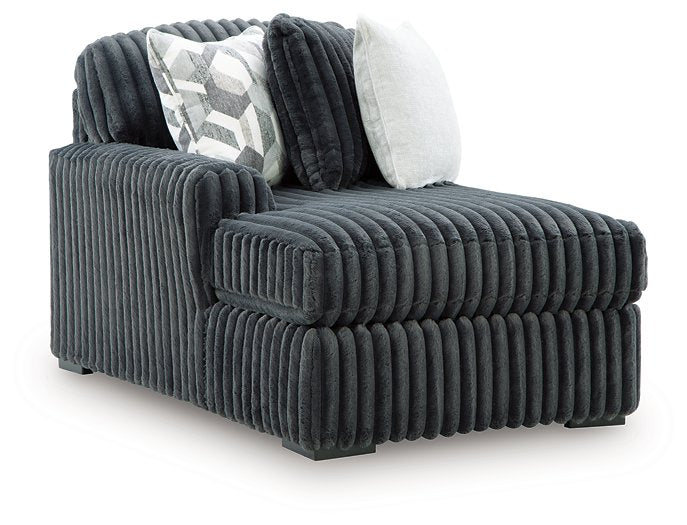 Midnight-Madness Sectional Sofa with Chaise - Hammers Furniture (MN)