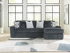 Midnight-Madness Sectional Sofa with Chaise - Hammers Furniture (MN)