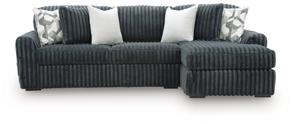 Midnight-Madness Sectional Sofa with Chaise - Hammers Furniture (MN)