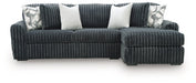 Midnight-Madness Sectional Sofa with Chaise - Hammers Furniture (MN)