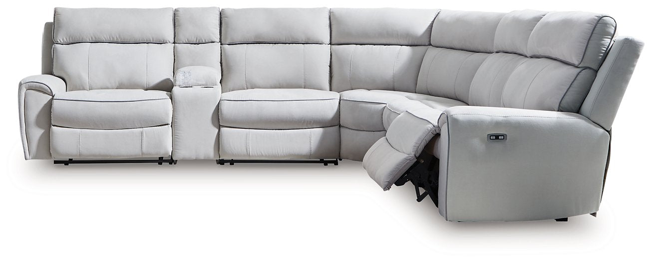 Social Pointe Power Reclining Sectional - Hammers Furniture (MN)