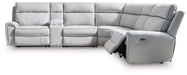 Social Pointe Power Reclining Sectional - Hammers Furniture (MN)