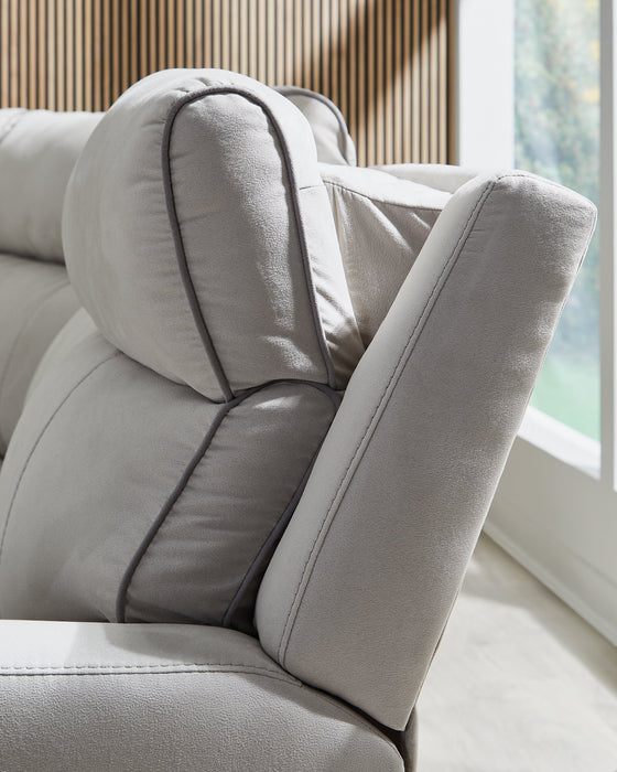 Social Pointe Power Reclining Sectional - Hammers Furniture (MN)