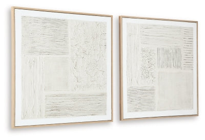 Andorfield Wall Art (Set of 2) - Hammers Furniture (MN)