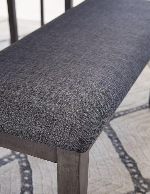 Bridson Dining Table and Chairs with Bench (Set of 6) - Hammers Furniture (MN)