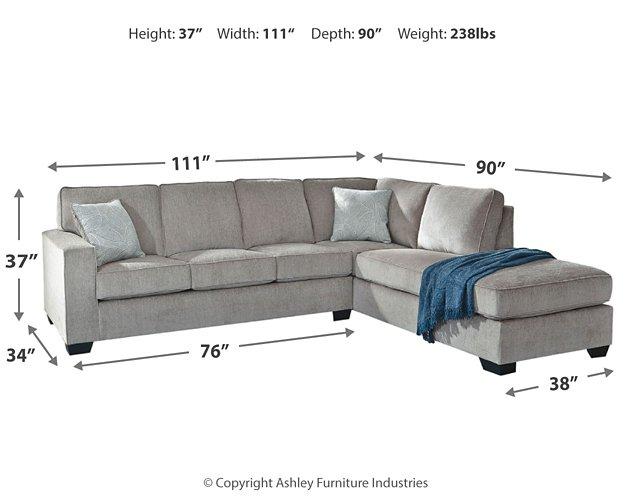 Altari Sectional with Chaise - Hammers Furniture (MN)