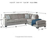 Altari Sectional with Chaise - Hammers Furniture (MN)