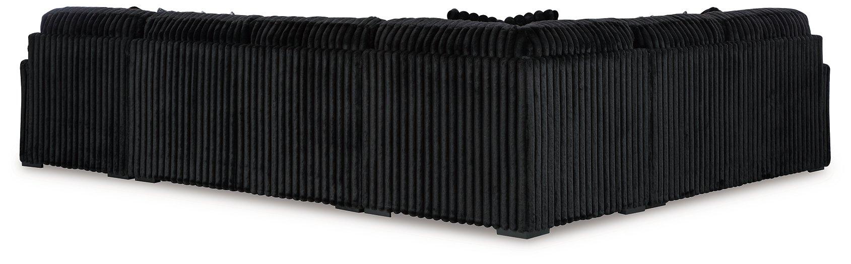 Midnight-Madness Sectional with Chaise - Hammers Furniture (MN)