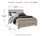 Bellaby Bed with 2 Storage Drawers - Hammers Furniture (MN)