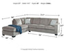 Altari Sectional with Chaise - Hammers Furniture (MN)