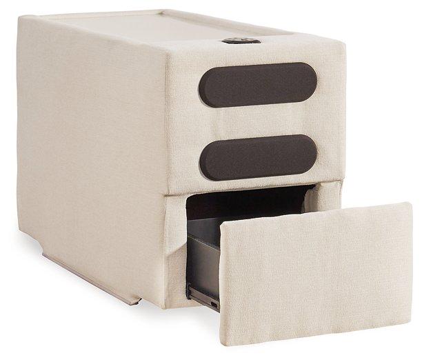 Modmax Balanced Sectional with Audio and Storage Consoles