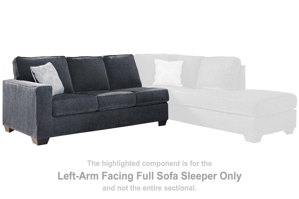 Altari Sleeper Sectional with Chaise