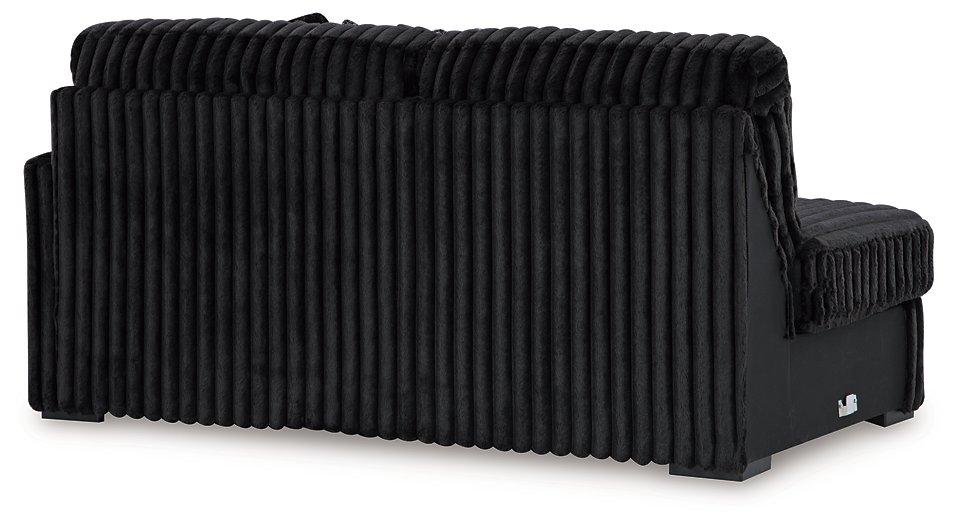 Midnight-Madness Sectional with Chaise - Hammers Furniture (MN)