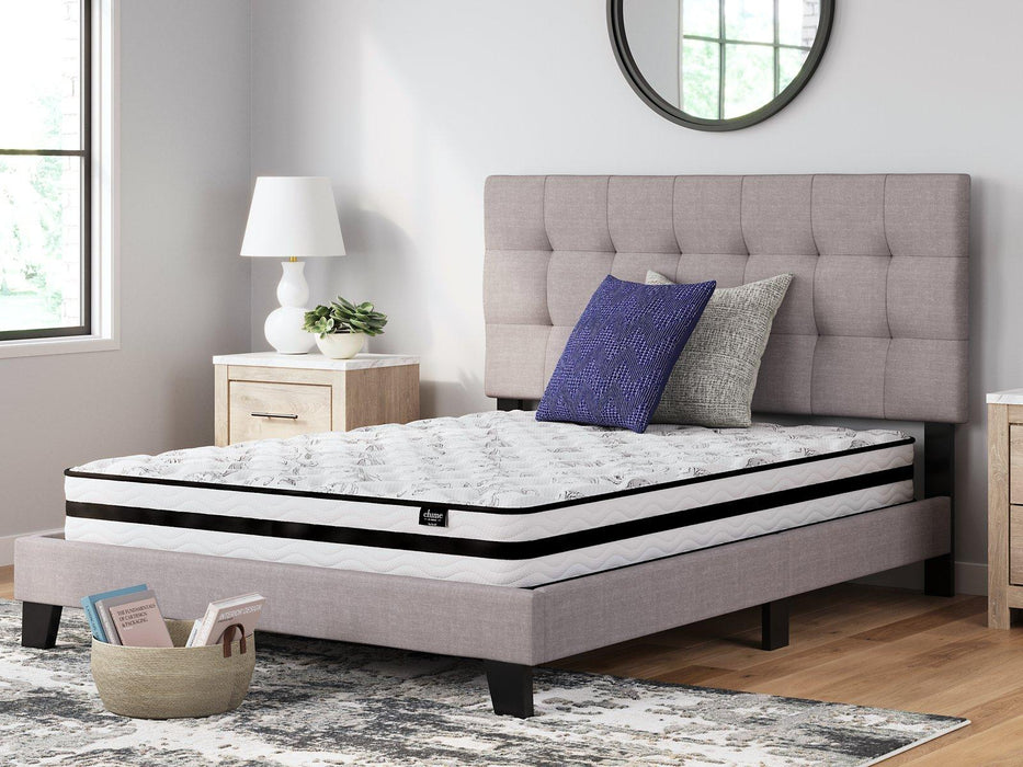 8 Inch Chime Innerspring Mattress Set - Hammers Furniture (MN)