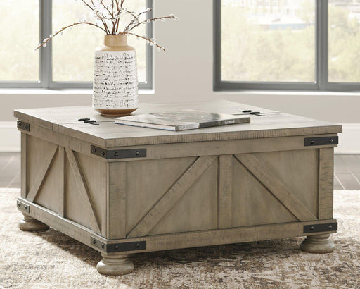 Aldwin Coffee Table With Storage - Hammers Furniture (MN)