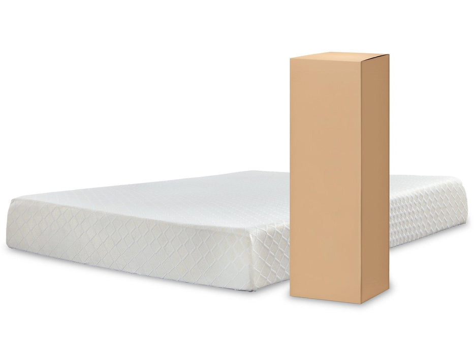 10 Inch Chime Memory Foam Mattress Set - Hammers Furniture (MN)