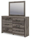 Graystorm Dresser and Mirror - Hammers Furniture (MN)