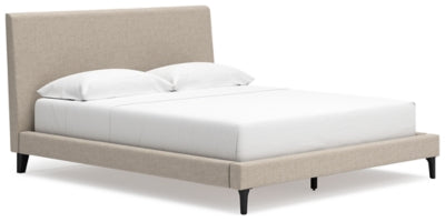 Cielden Upholstered Bed with Roll Slats - Hammers Furniture (MN)