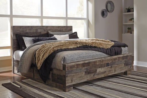 Derekson Bed with 2 Side Storage - Hammers Furniture (MN)