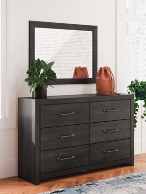 Hollivern Dresser and Mirror - Hammers Furniture (MN)