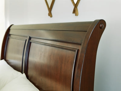 Trellington Sleigh Storage Bed - Hammers Furniture (MN)