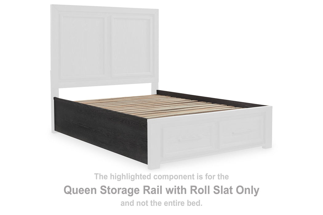 Foyland Panel Storage Bed
