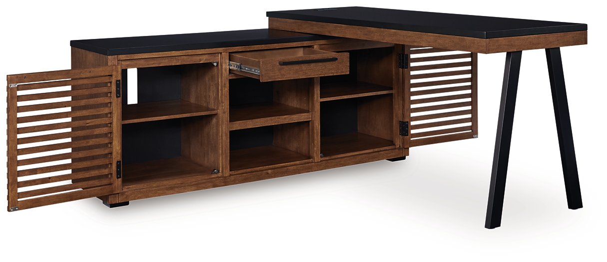 Kallari Credenza with Desk Return - Hammers Furniture (MN)