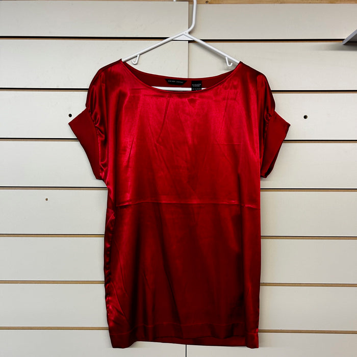 New York & Company Red Shirt