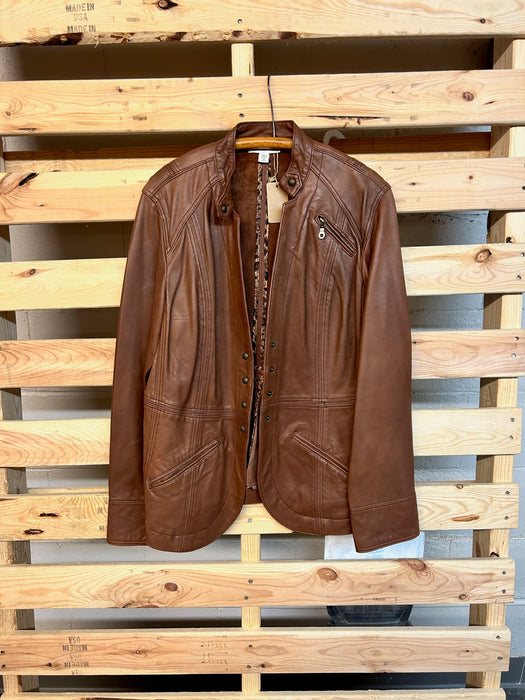 Coldwater Creek Leather Jacket