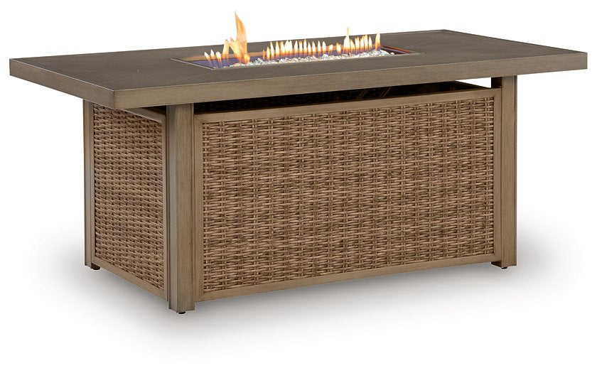 Laguna Heights Outdoor Fire Pit Table - Hammers Furniture (MN)