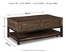 Johurst Coffee Table with Lift Top - Hammers Furniture (MN)