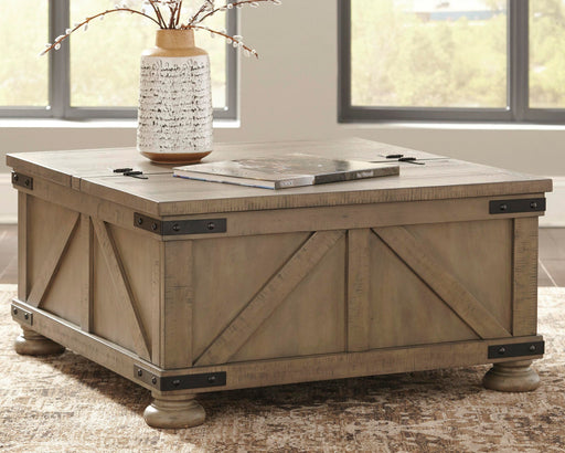Aldwin Coffee Table With Storage - Hammers Furniture (MN)