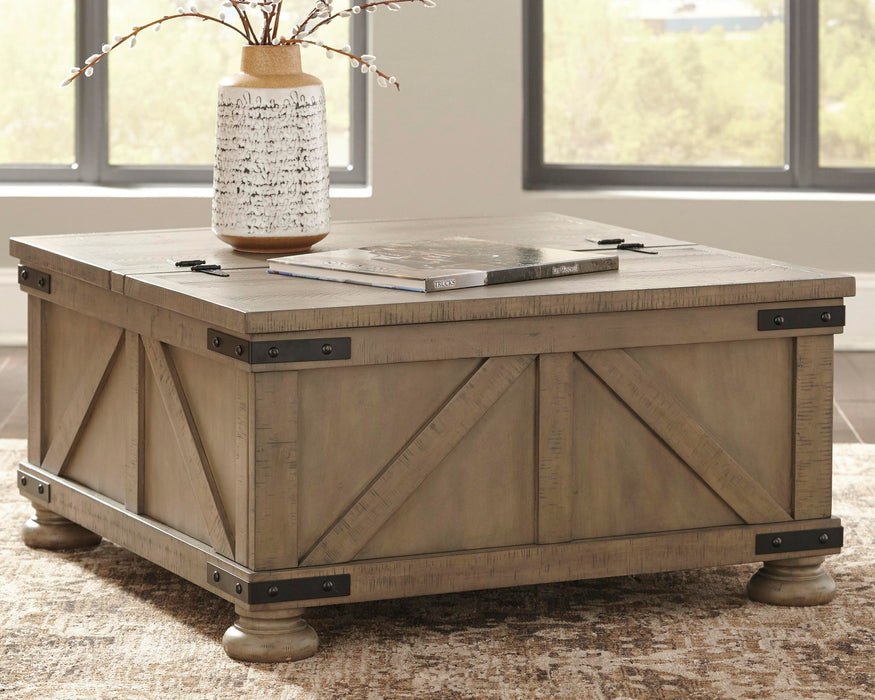 Aldwin Coffee Table With Storage - Hammers Furniture (MN)